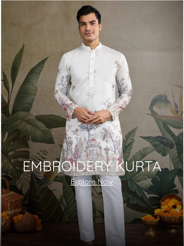 Embroidered Kurta